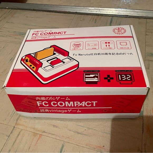 👾 FC Compact 8-Bit Console 2 Controllers Hookups & 150 in 1 Cartridge 👾 - Picture 9 of 13